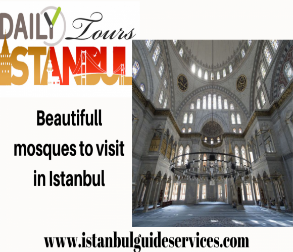 Beautifull mosques to visit in Istanbul