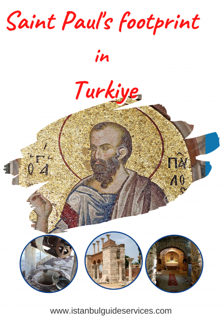 saint paul's footprint in Turkiye