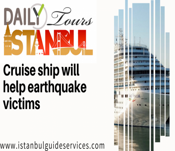 cruise ship will help earthquake victims